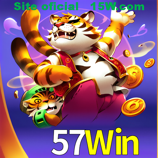 Imagem promocional da 57Win mostrando a plataforma e suas vantagens